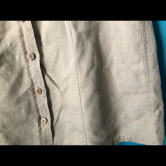 Linen Mini-Dress - Picture 4 of 4